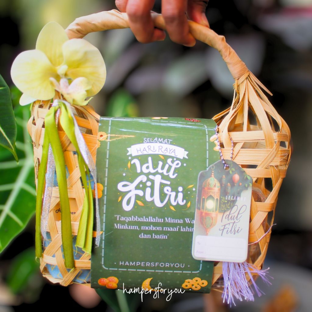 Hampers Lebaran | Hampers Tas Anyaman | Hampers Kue Kering | Bandung
