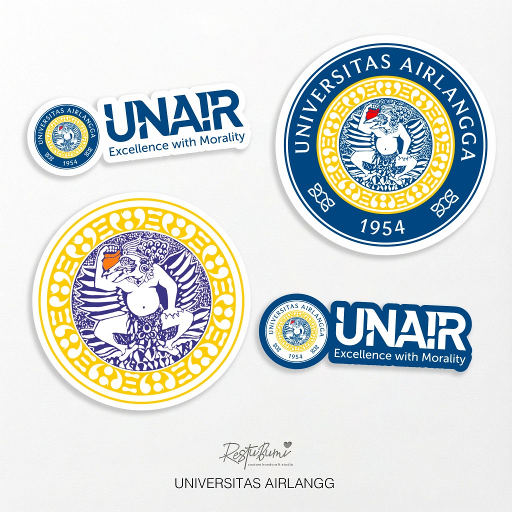 STIKER UNAIR UNIVERSITAS AIRLANGGA