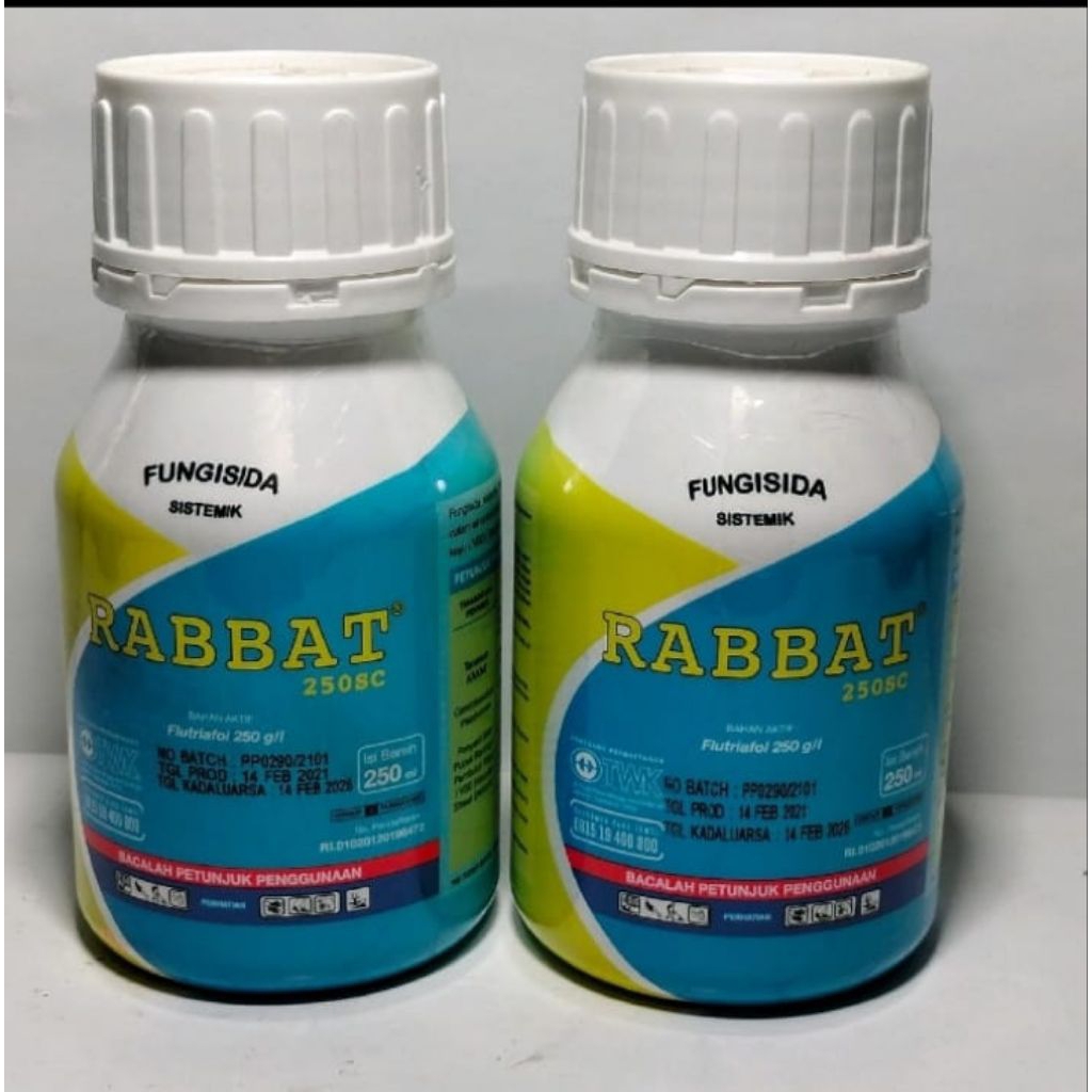 Fungisida rabbat kemasan 250ml
