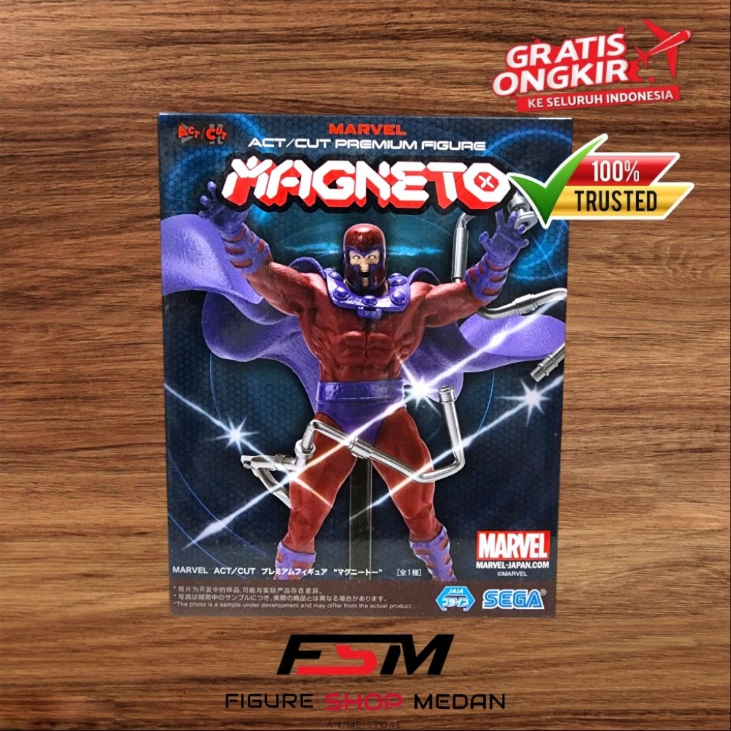 Figure Sega Marvel Act/Cut Premium - Magneto