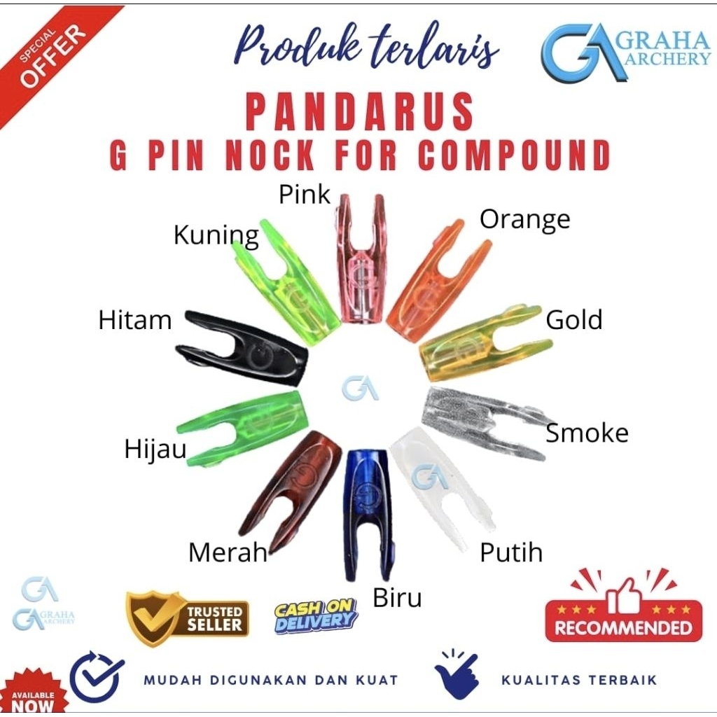 G PIN NOCK PANDARUS FOR COMPOUND