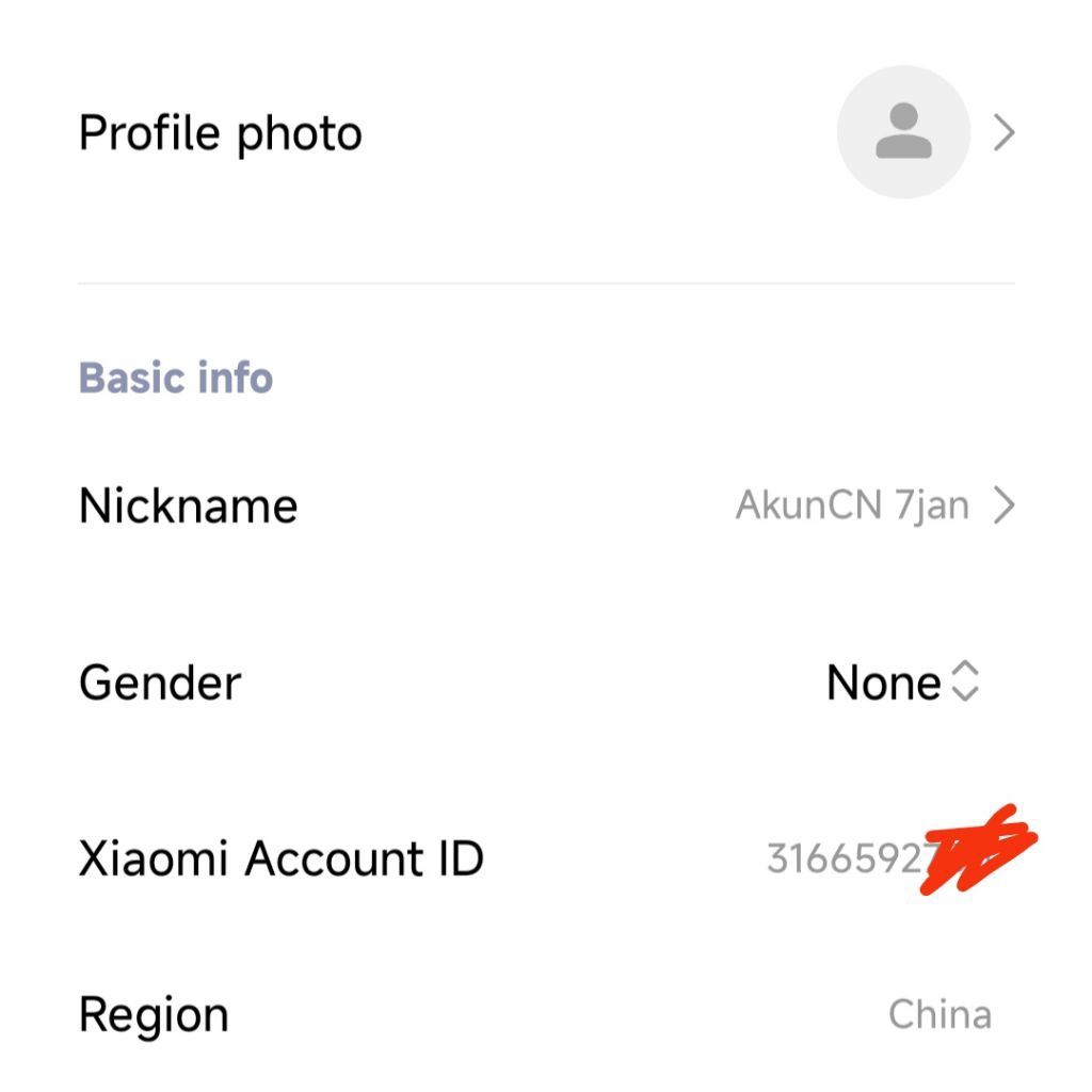 Jual Akun Xiaomi Region China UBL Error 20045