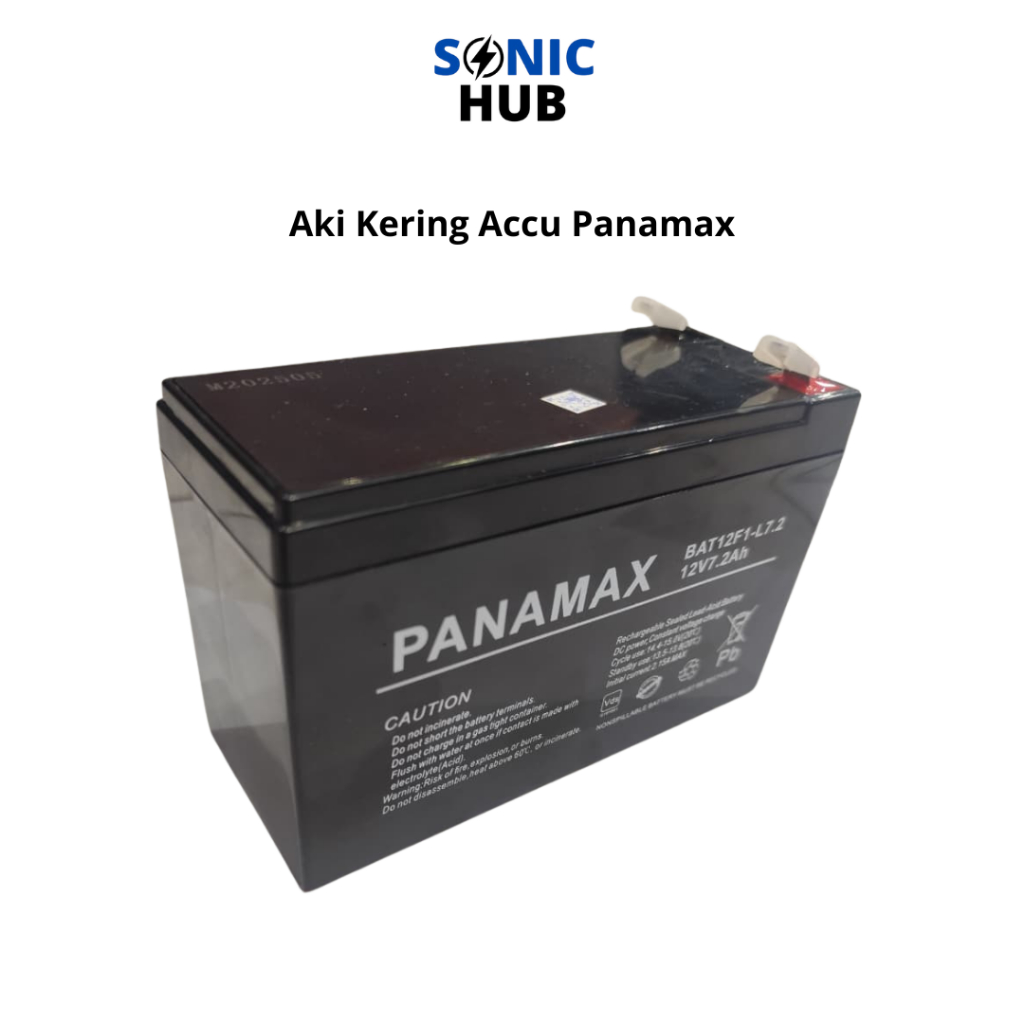 Aki Kering Accu Panamax 7,2Ah 12V