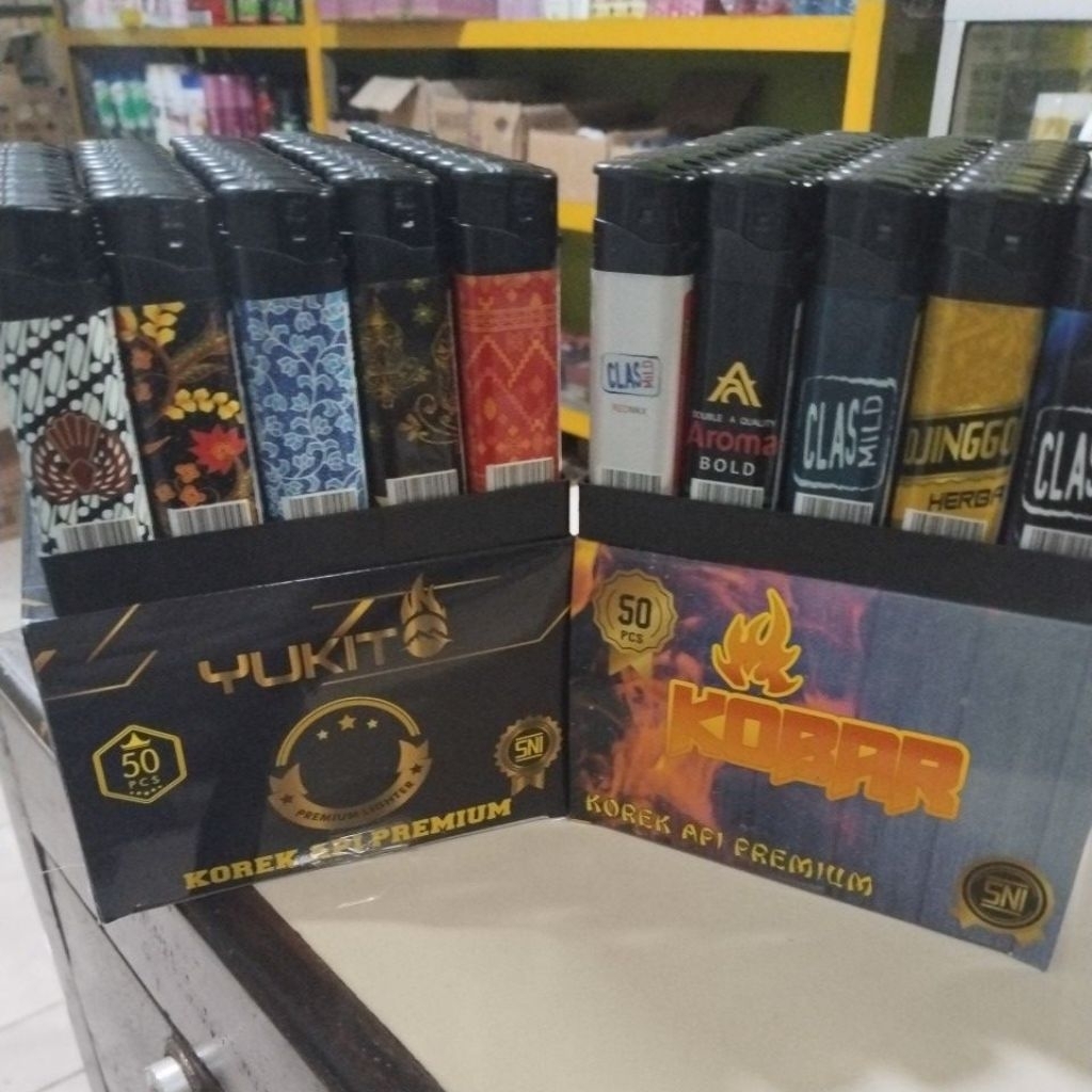 korek gas magnet yukit & kobar box 50biji