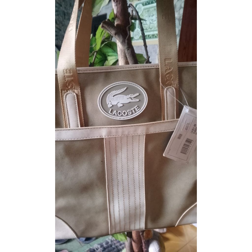 tas lacoste totebag preloved second