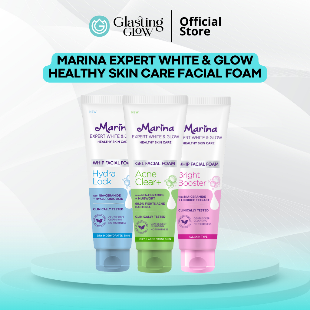 Marina Expert White & Glow Whip Facial Foam