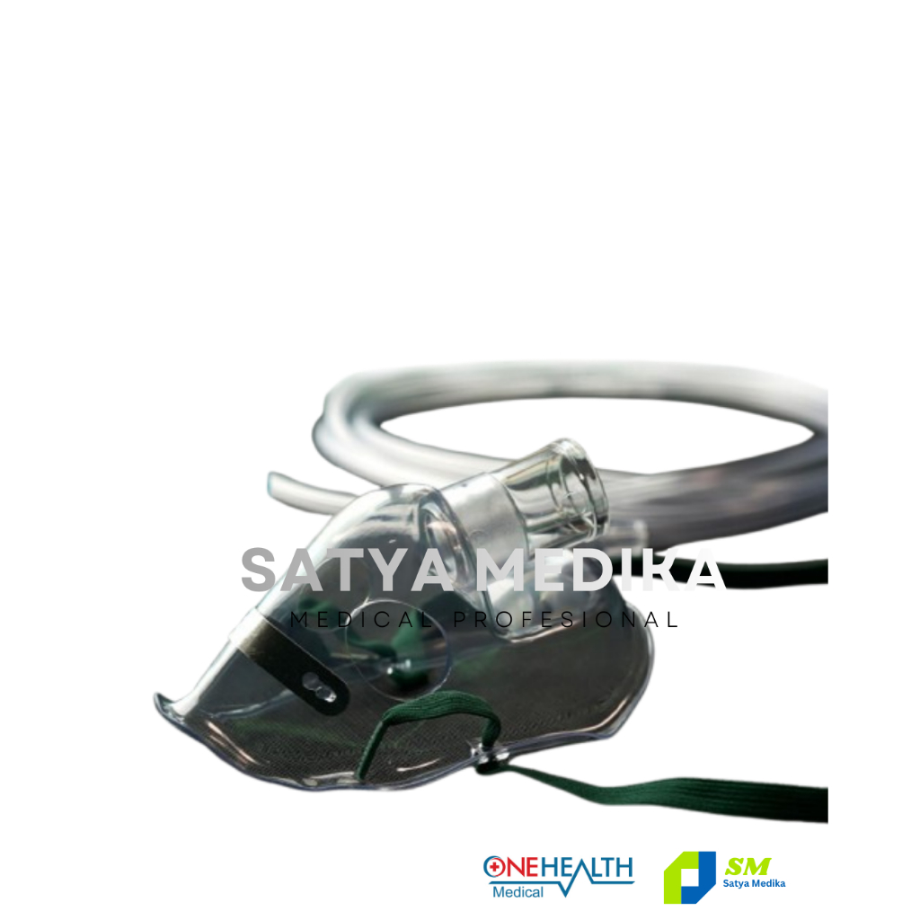 Onehealth Masker Nebulizer | Nebulizer Mask untuk Orang Dewasa, Bayi dan Anak - S