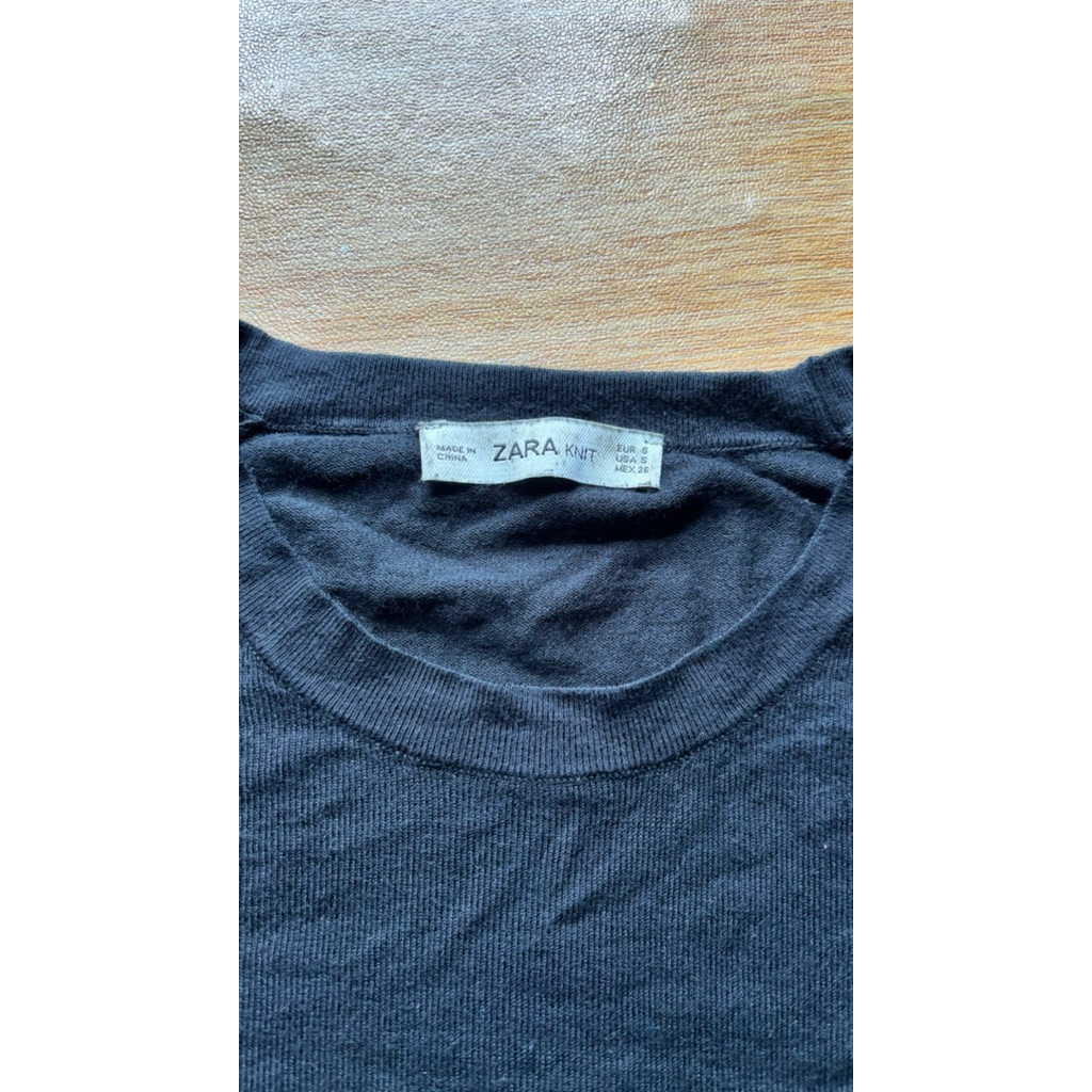 Zara Knit Gold Button