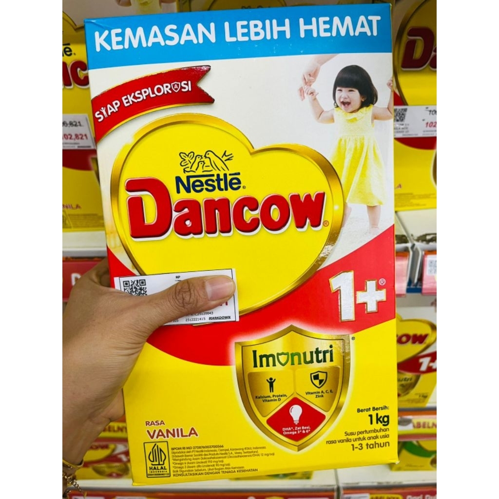 DANCOW Susu Bubuk Pertumbuhan 1+ (1kg)