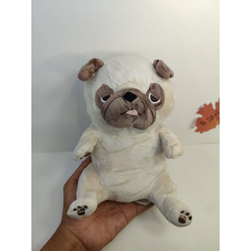 boneka anjing pug Bulldog original