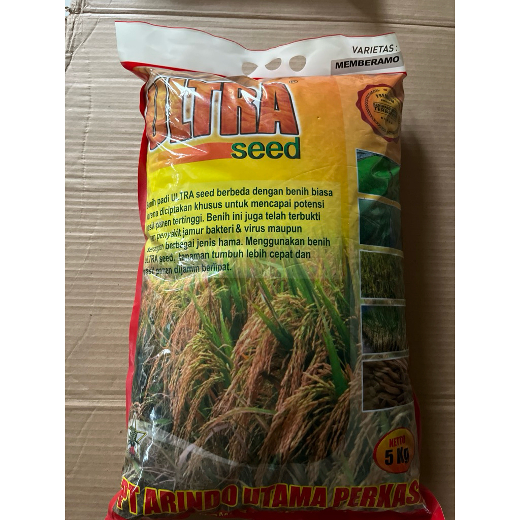 Benih Padi Varietas Membramo Ultra Seed 5 Kg