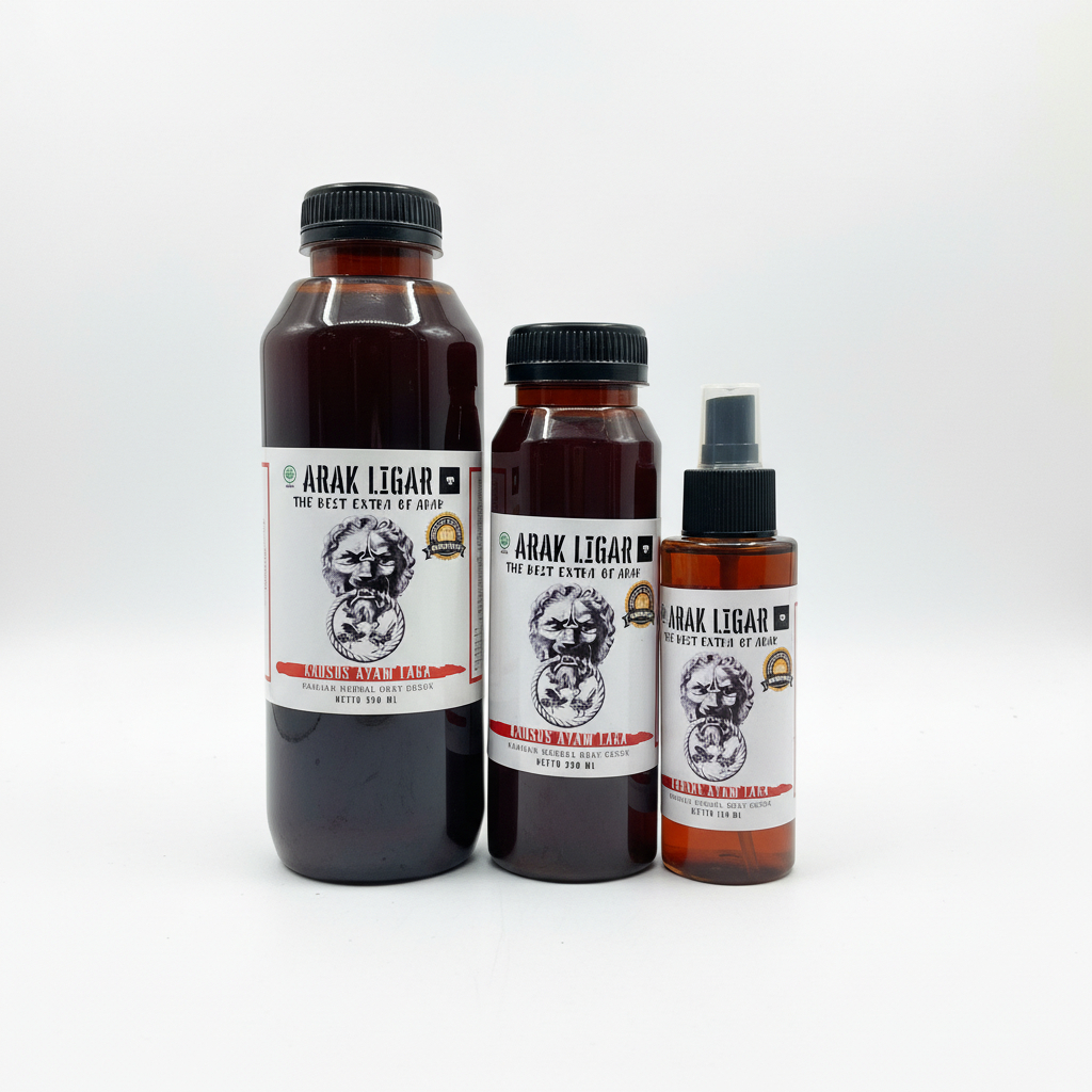 ARAK GOSOK LIGAR - Ramuan Arak Gosok Premium untuk Ayam Jago