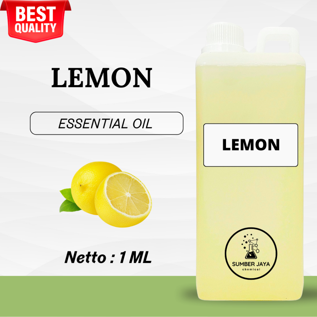 Pure Lemon Essential Oil / Minyak Atsiri Lemon 1 Liter MURNI