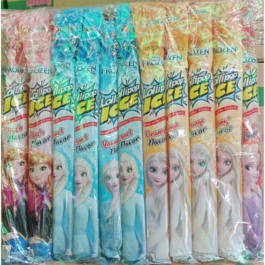 Satuan 7Cosia Frozen Lollipop Ice Yogurt Aneka Rasa Buah