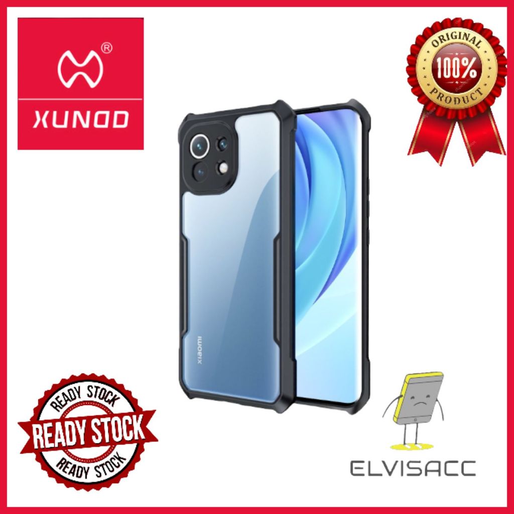 Case Xundd Original Redmi 10 Mi Mix 4 Mi Cc9 Pro Poco X3 Soft Hard case Hybrid - Hitam Mewah