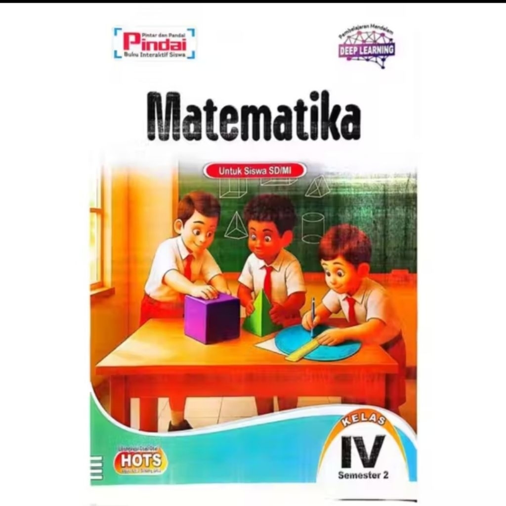 Buku LKS Matematika Kelas 4 SD/MI Kurikulum Merdeka Semester 2