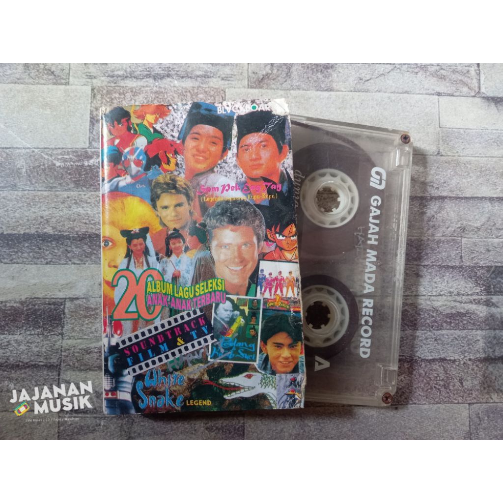 Kaset 20 Lagu Soundtrack Film Anak 95