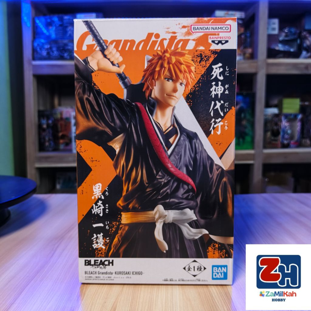 [Original] Action figure Bleach Ichigo Kurosaki Grandista Banpresto