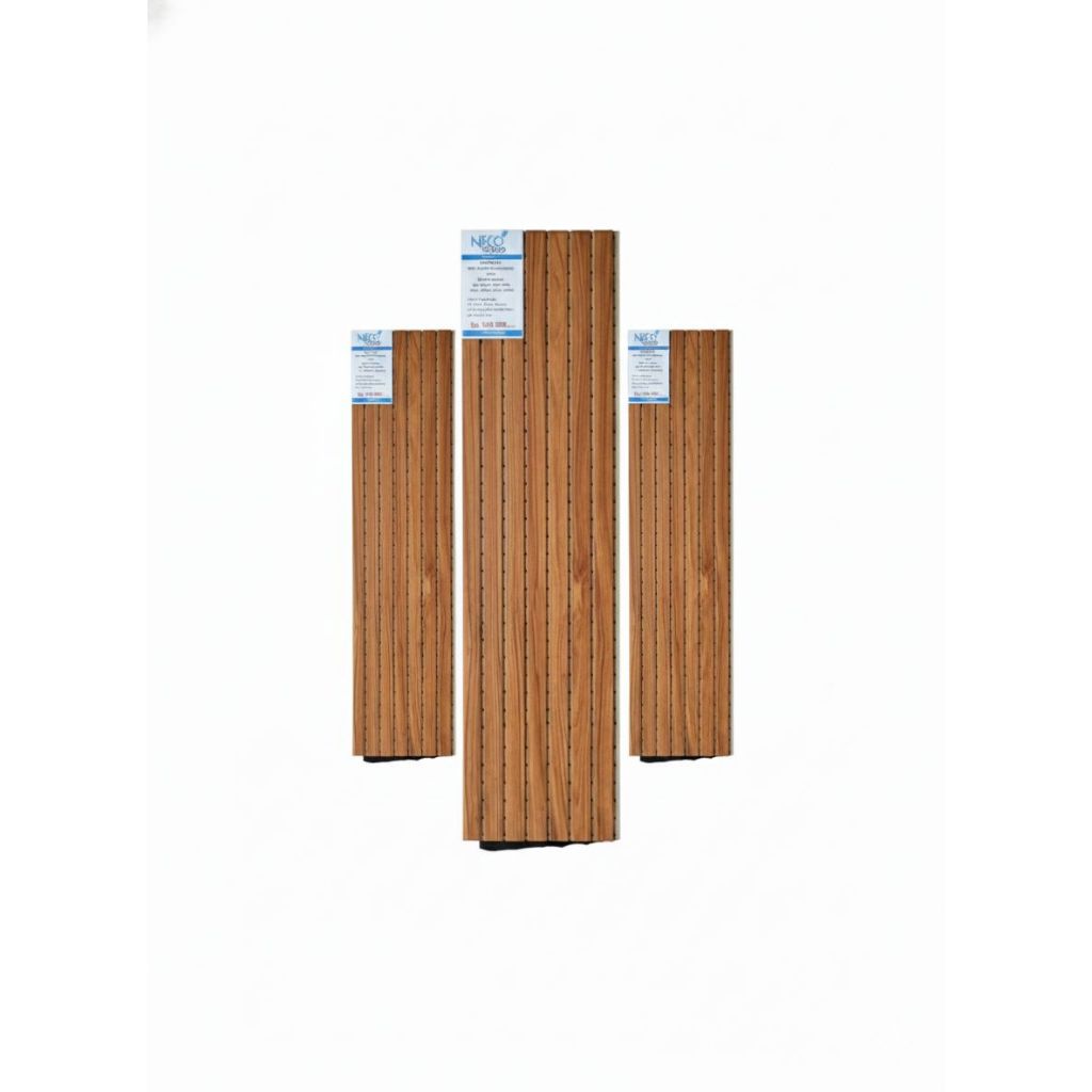 Papan Panel Dinding Akustik Interior Dengan Peredam Suara  ( FX 220*10 )