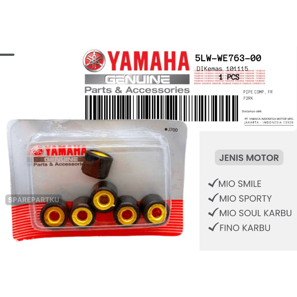 ROLLER MOTOR MATIC YAMAHA MIO 5TL MIO SPORTY MIO KARBU MIO SOUL KARBU YAMAHA