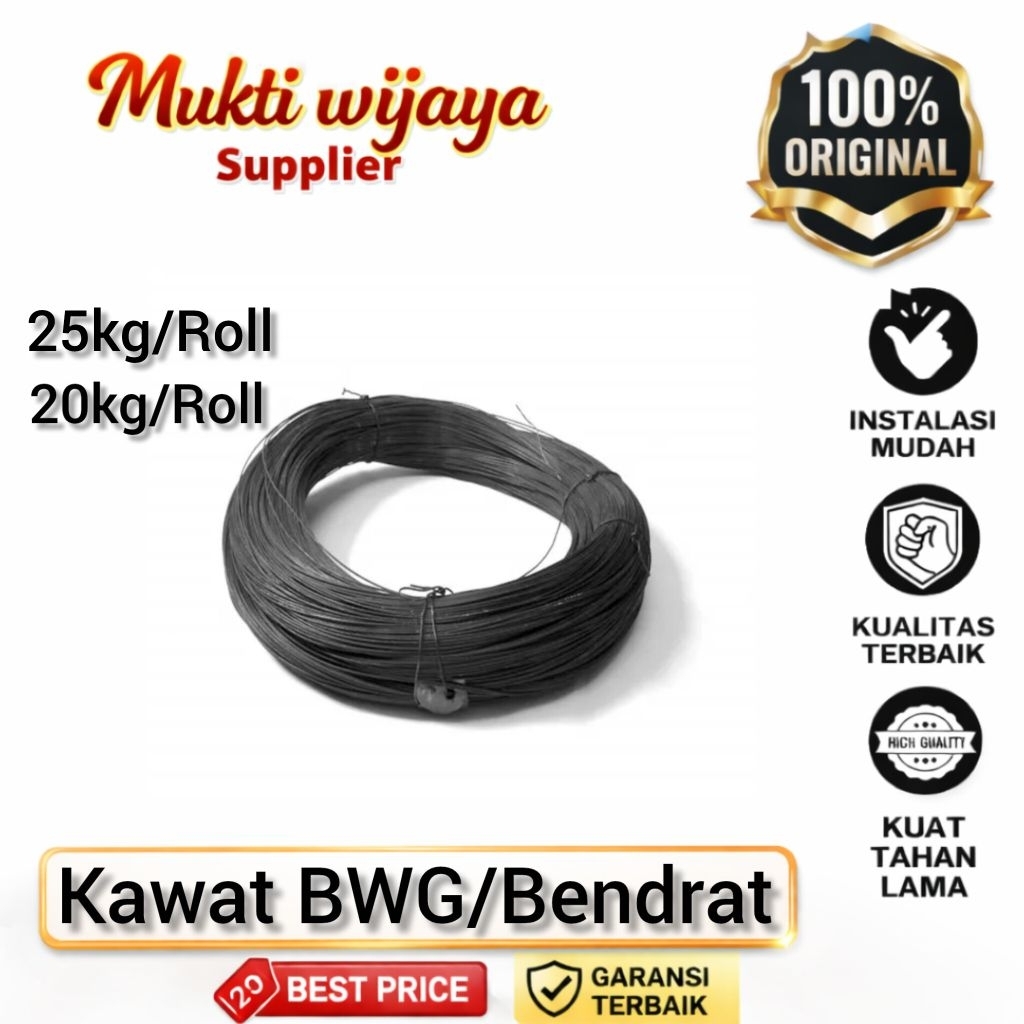 KAWAT BWG 20KG 25KG KAWAT BENDRAT ROLL