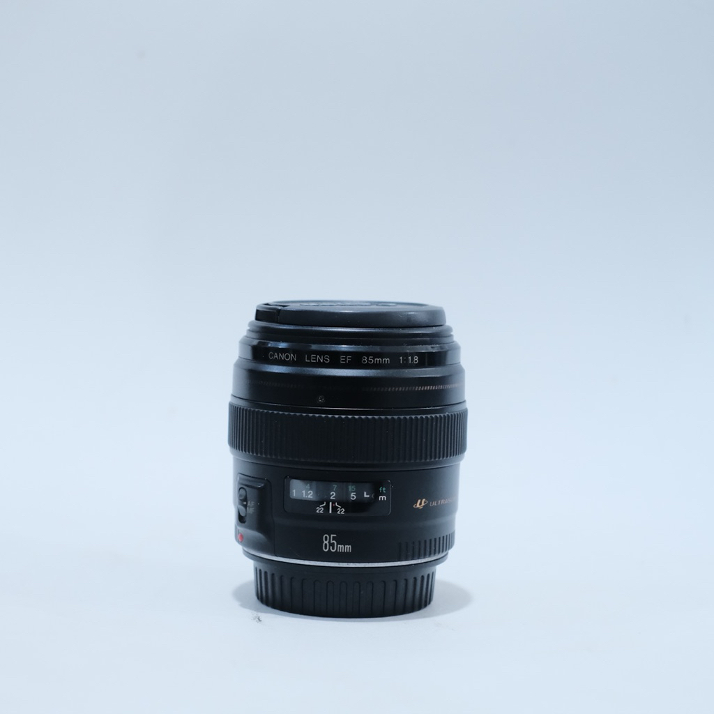 lensa canon 85mm f1.8 usm for canon second
