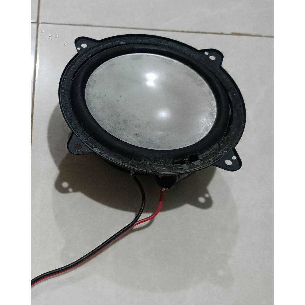 Sepasang Speaker Middle 5 Inch Ex Polytron PAS 79BU & 68B Minus Daun Pinggiran (Lebih Lengkap Baca D