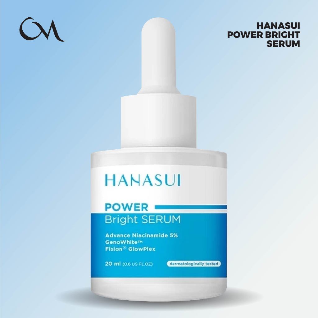Hanasui Serum Power Bright 5% Niacinamide Mencerahkan Wajah, Flek Hitam, Bekas Jerawat