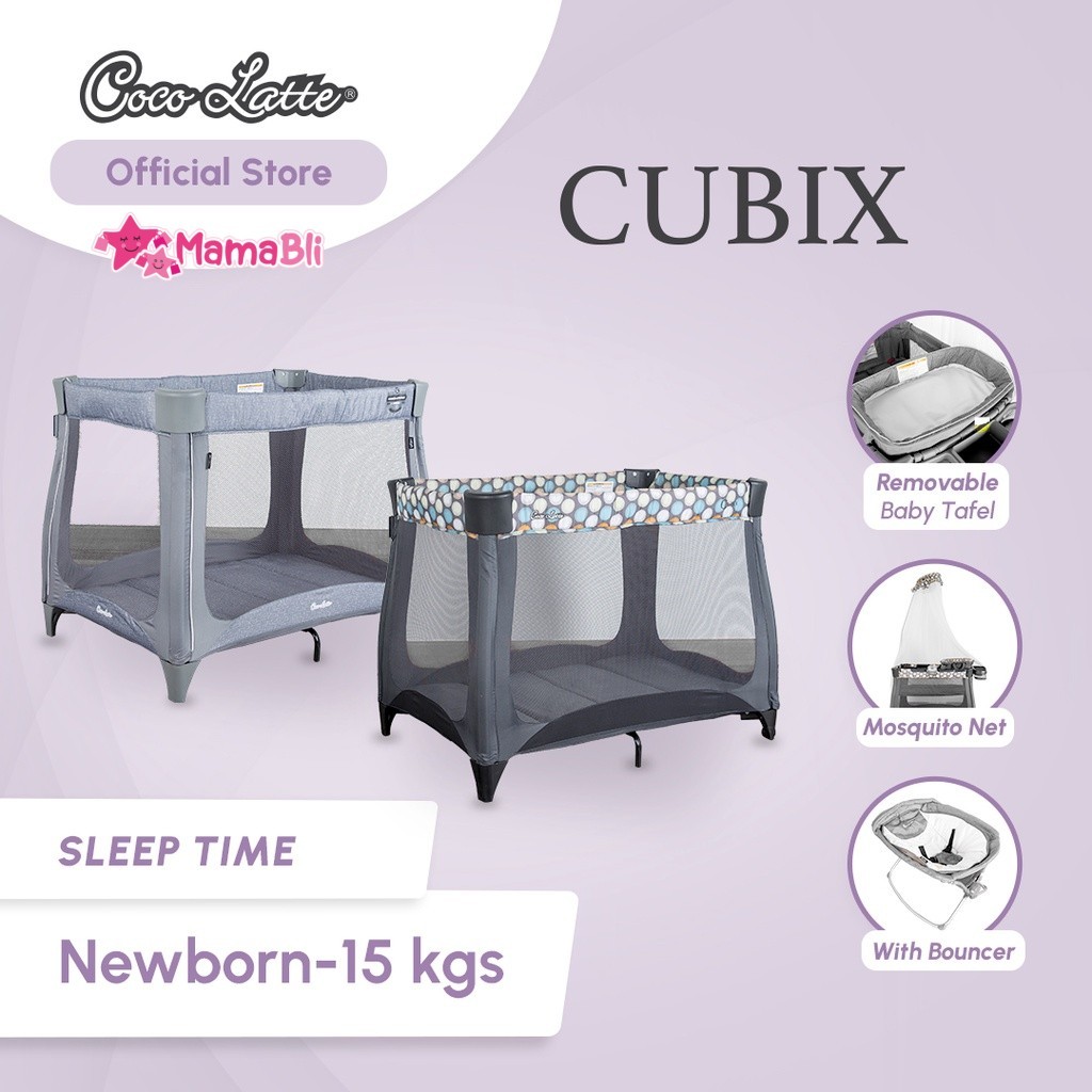 Box Cocolatte CL-88551 Cubix / Tempat Tidur Bayi / Baby Box / Cocolatte Cubix / Box Bayi Cocolatte