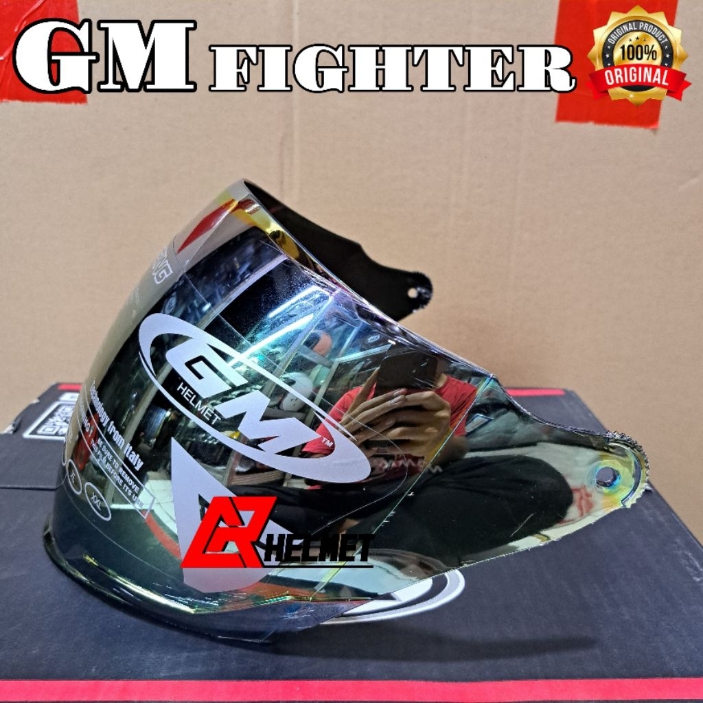 kaca helm Gm fighter original