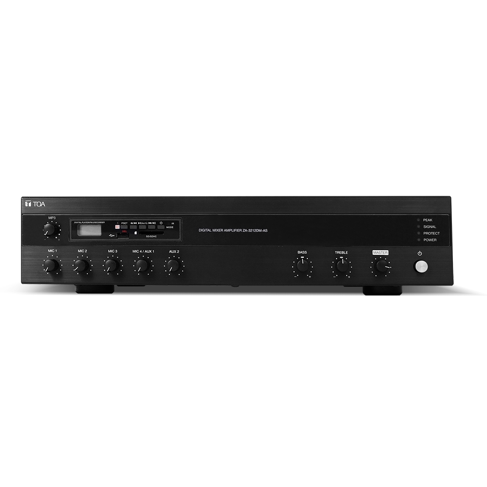 ZA-3212DM-AS 1 Digital Mixer Amplifier with MP3 Ampli TOA ZA 3212 DM TOA ZA3212DM Mixer Ampli TOA