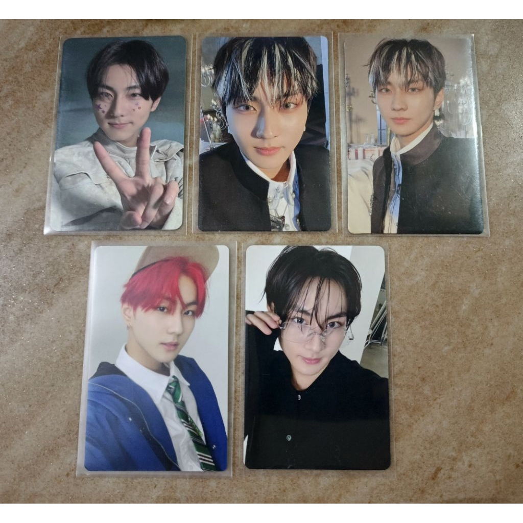 Enhypen Jungwon Romance Untold Daydream White Midnight version, Dark Blood Engene ver zoom, Engene v