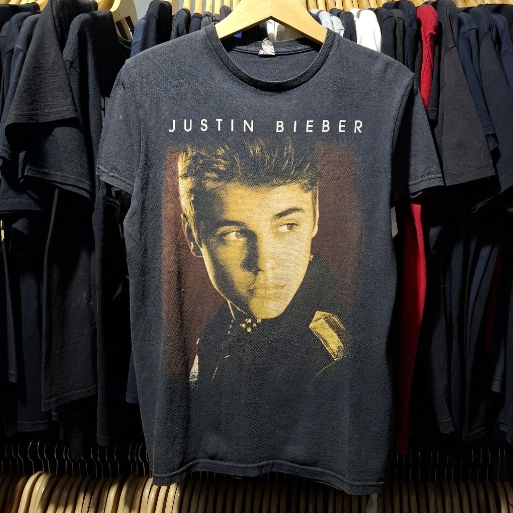 kaos band JUSTIN BIEBER tour 2012 original merch