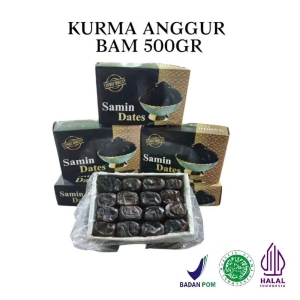 Kurma Bam Mazafati Dates Kurma Anggur Original