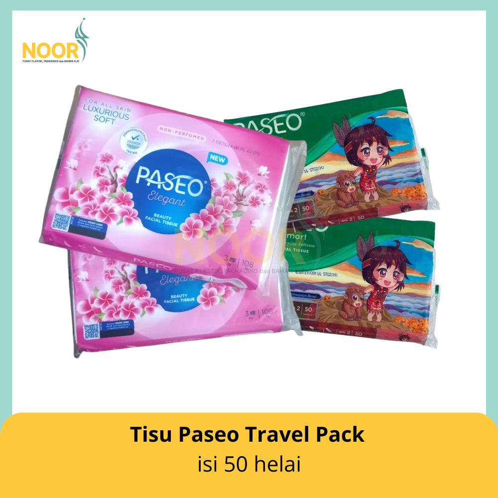 Tisu Paseo Travel Pack Kecil 50 sheets