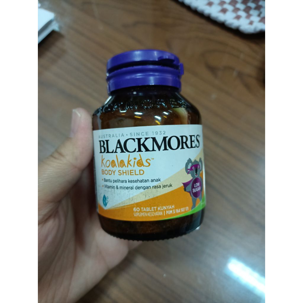 preloved Blackmores koala kids body shield low sugar