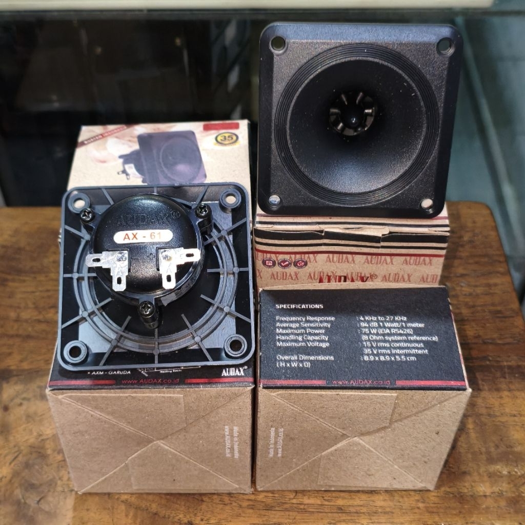 Tweeter AUDAX AX-61 / Tweeter Burung Walet AX 61 / AX61