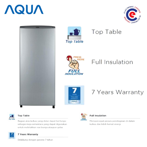 Freezer Aqua Lemari Es Batu Kulkas Pendingin Asi Perah Garansi Resmi
