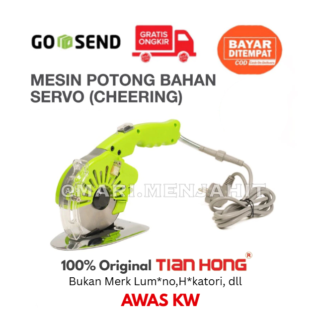 TIANHONG Mesin Potong Bahan / Kain Octa Servo RCS 100 - Mesin Potong Kain Tianhong RCS-100
