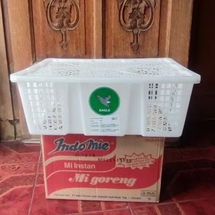 Keranjang buah plastik Keranjang lengkeng Keranjang bekas