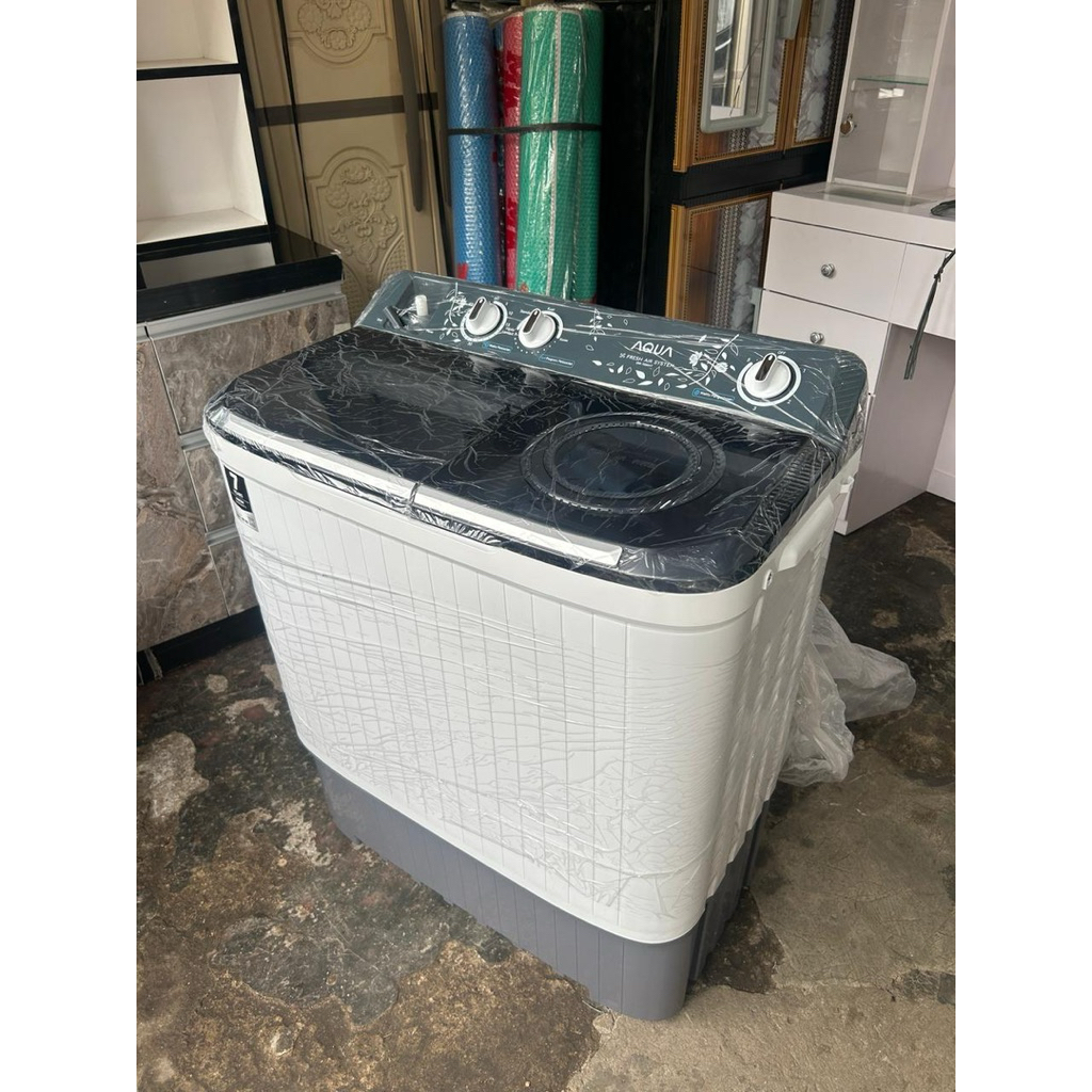 MESIN CUCI AQUA 2 TABUNG