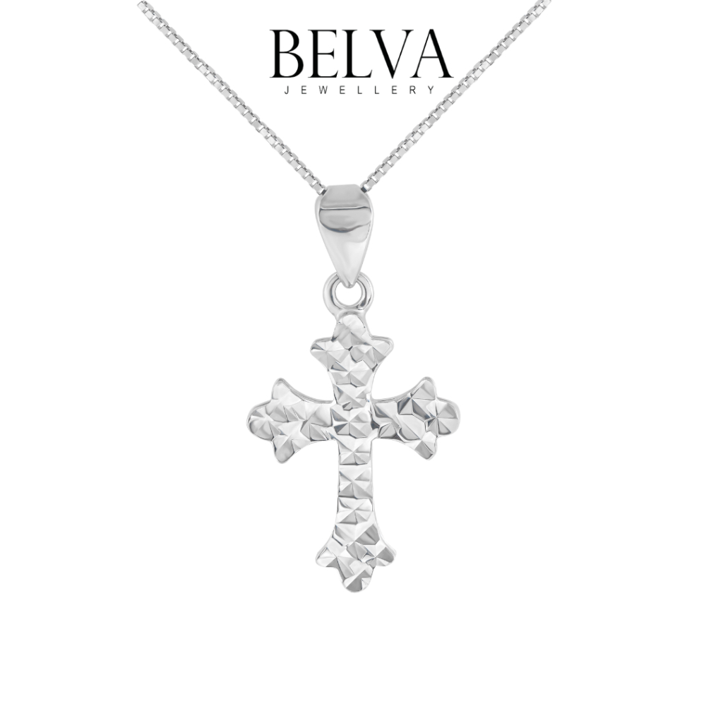 Liontin Emas Salib Italy - Belva Jewellery - BAPDGA41827