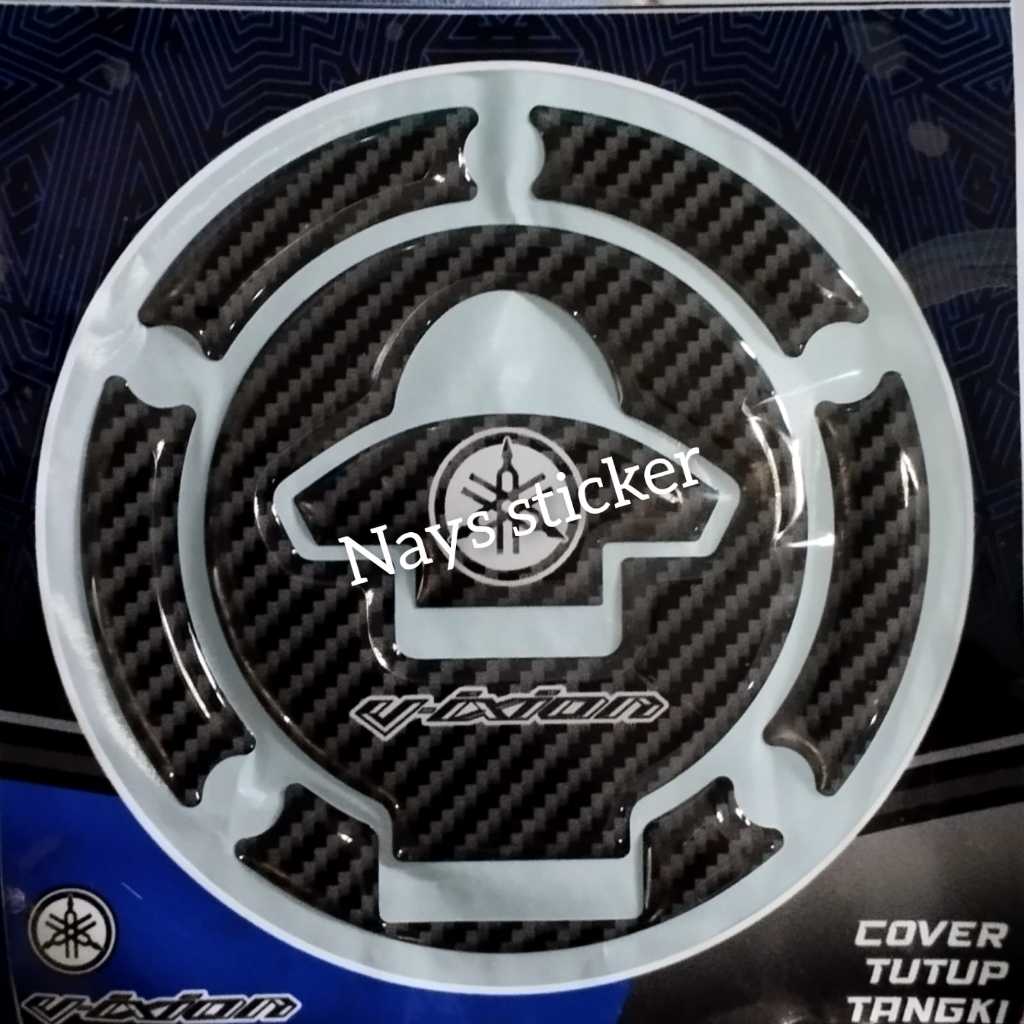 EMBLEM STIKER TIMBUL TUTUP TANK VIXION NEW/TANGKI VIXION NEW/EMBLEM TANGKI YAMAHA VIXION NEW
