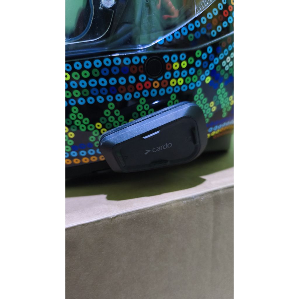 Helm AGV K-3 ROSSI WINTER TEST + INTERCOM CARDO SPIRIT