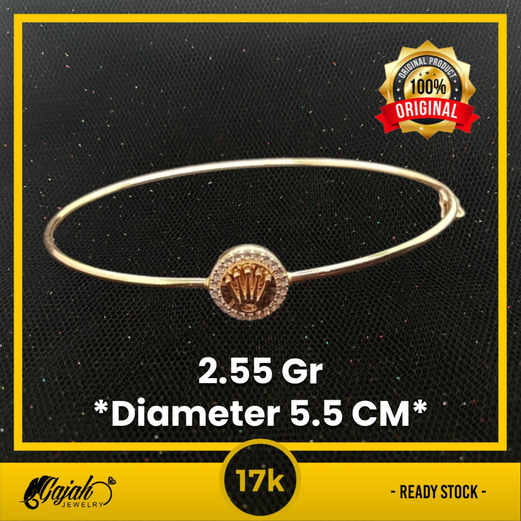 Gelang Emas 17K - Toko Emas Gajah - 2.55 Gram 1279