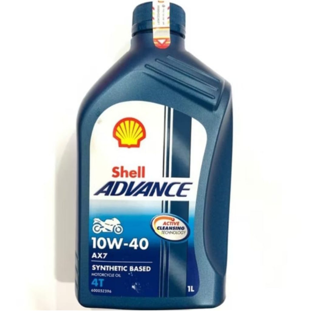 OLI MOTOR SHELL ADVANCE 1 liter  AX7 10w-40 ORIGINAL
