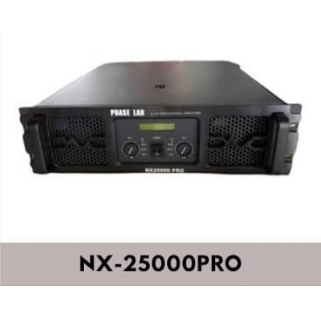 POWER AMPLIFIER PHASELAB NX25000 PRO. PHASE LAB NX 25000 PRO