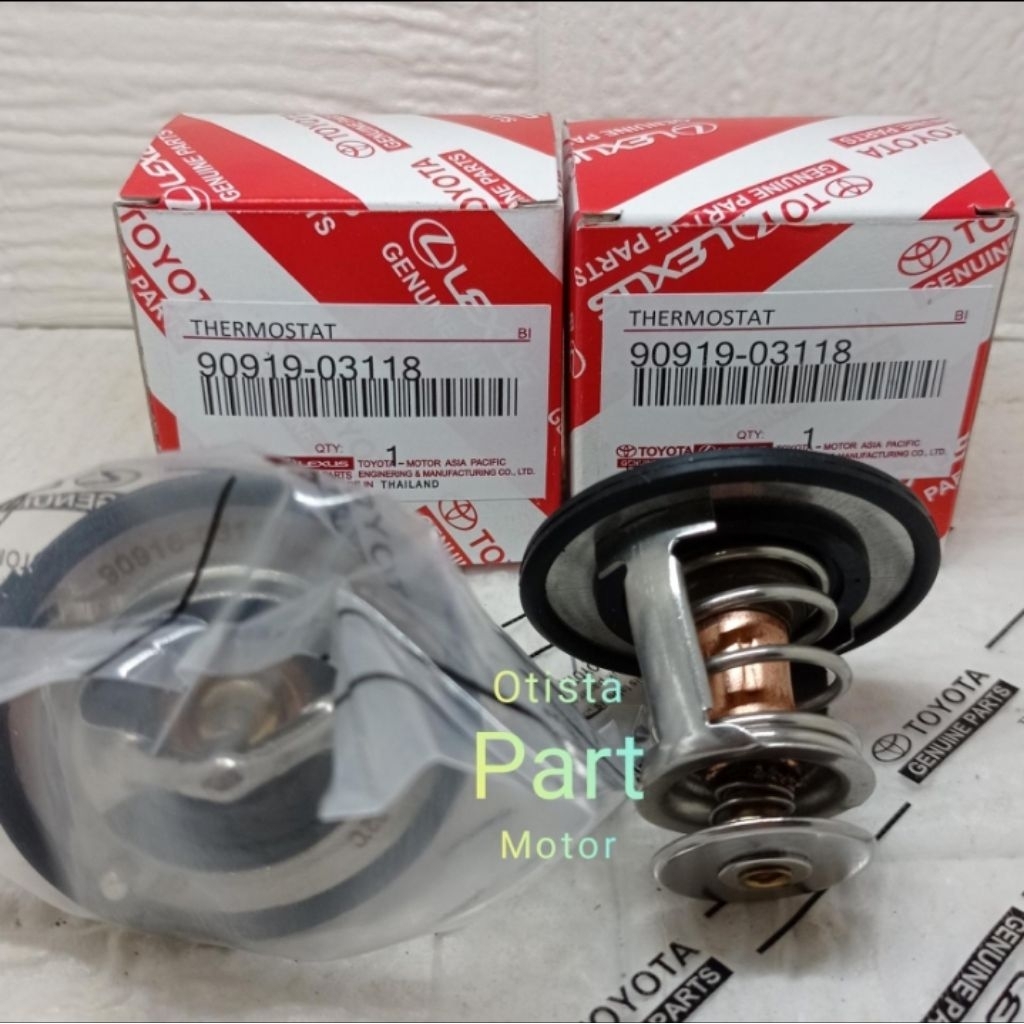 THERMOSTAT TERMOSTAT INNOVA INNOVA HILUX FORTUNER DIESEL 2KD ORIGINAL