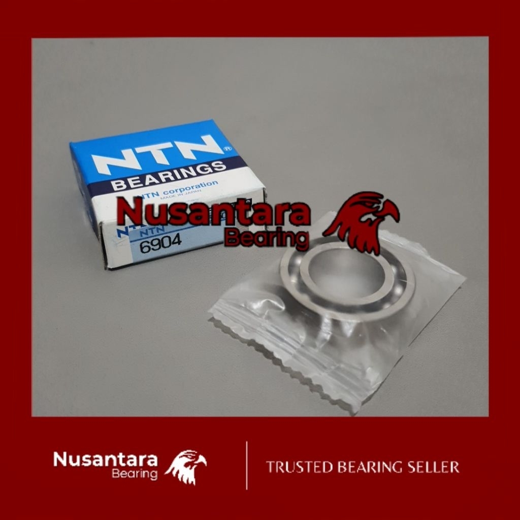 BEARING 6904 / 6904C3 POLOS ( Tanpa Tutup ) NTN JAPAN ORIGINAL