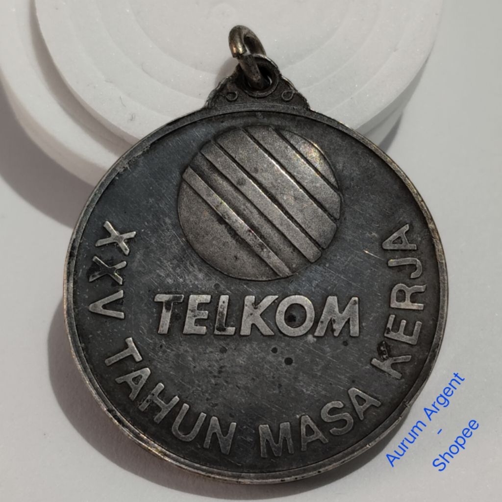ZZ.44-- 1 PC MEDAL KOIN PERAK ASLI. -- SILVER MEDAL COIN --